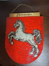 Wappen Niedersachsen Holz