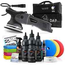 Exzenter Poliermaschine chemicalworkz DA9 Pro mit ADBL Politurset 14-tlg.