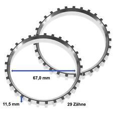2 ABS Ring Sensorring für