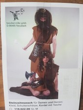 Karneval Fasching Kostüm Steinzeitmensch Barney Geröllheimer Neandertaler Gr. L
