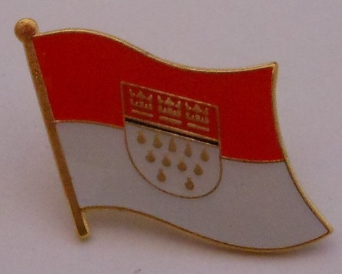 Köln stadt fans fußball pin - köln,