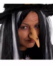 Gebogene Hexennase mit Warze