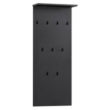 Garderobenpaneel - schwarz - 9