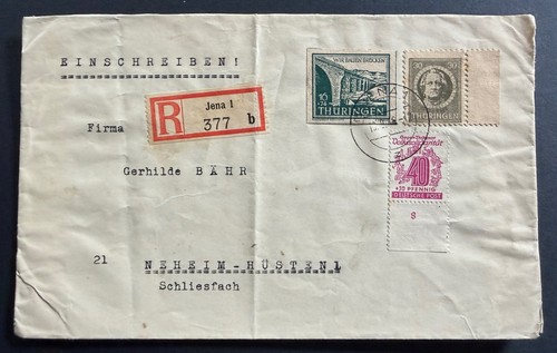 Sbz thüringen 1946 jena - 1946,
