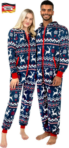 Herren weihnachts jumpsuit mit - herren,