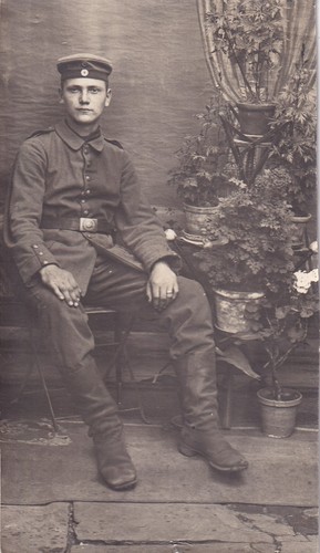 Postkarte soldat in - soldat,