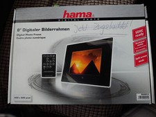 HAMA 8"  digitaler Bilderrahmen 800 x 600 Pixel