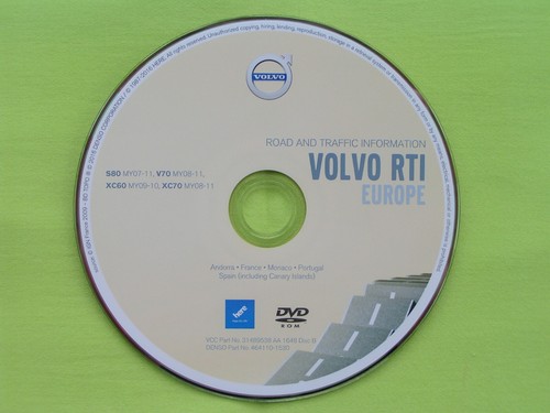 Volvo rti dvd navigation - dvd,