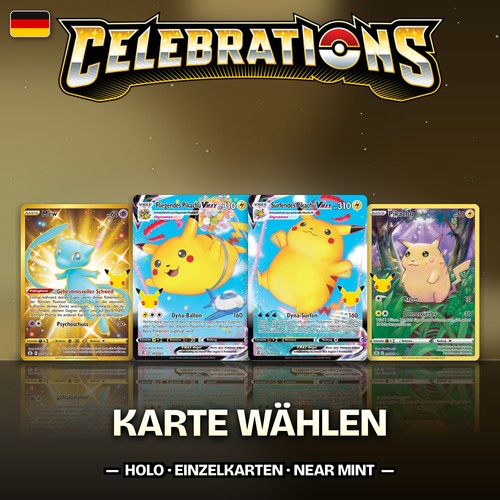 Pokemon karten celebrations - karten,