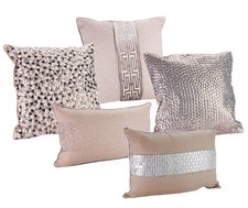 Kissen Vintage Dekokissen Kissenbezug handmade beige natur inkl Füllung