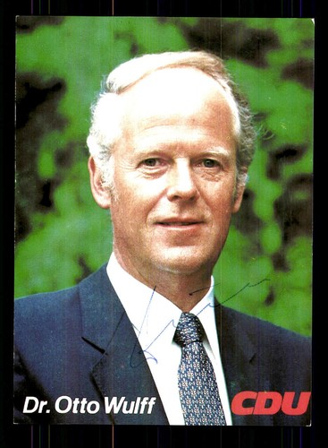 Otto wulff autogrammkarte - otto,