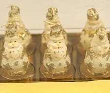 Teelicht als Weihnachtsmann