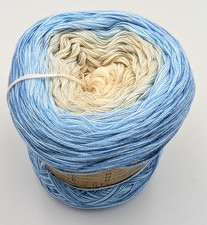 Bobbel Farbverlaufsgarn ca. 750m 4-fädig Lola "Wellensittich" Garnmanufaktur