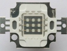 10W LED Chip, High Power, COB, rot, grün, blau, gelb, weiss, Hybrid