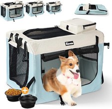 Faltbare Transportbox für Haustiere Größen XL 81 x 58 x 58 cm Hundetransportbox