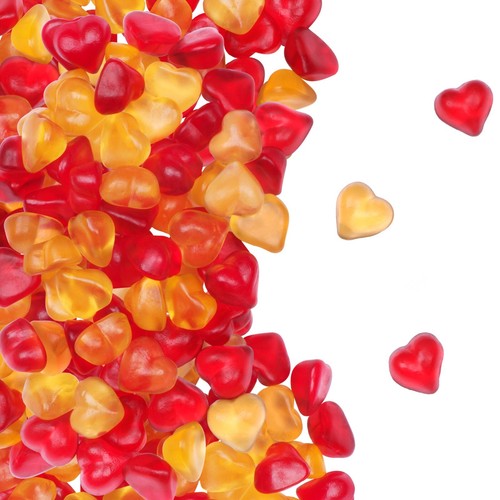 Fruchtgummi pfirsichherzen - fruchtgummi,