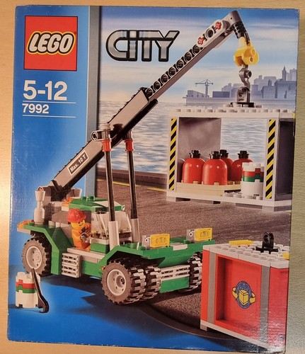 Lego set 7792 containerstapler - set,