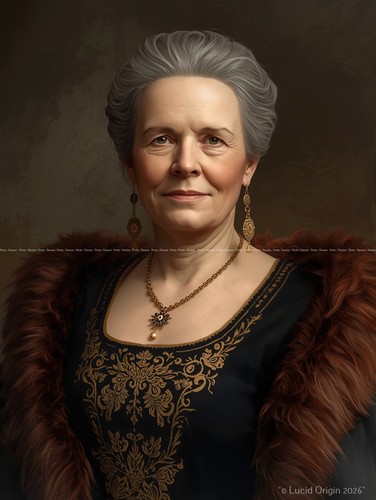 Foto historisches portrait - a4,