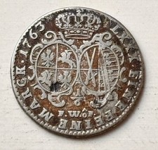 1/6 Thaler 1763 Saxony