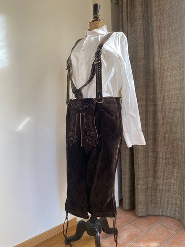 Hirschleder-Kniebundlederhose