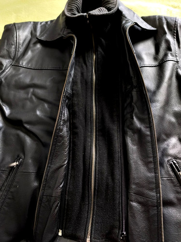Herren leder jacke - herren,