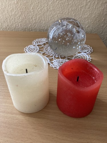 Flammenlose kerzen set - set, 2