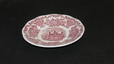 Wedgwood Enoch England Royal Homes of Britain rot Untertasse 14,5 cm ( Kaffeet.)
