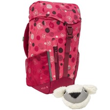 VAUDE Ayla 6 kleiner, robuster, leichter Kinderrucksack mit Kuscheltier, 6 Liter