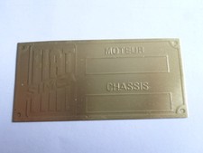 Simca 5 6 8 9 Messing oldtimer