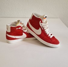 Nike Schuhe Blazer Mid 38 Trainers Red 518171-612 Unisex 4.5