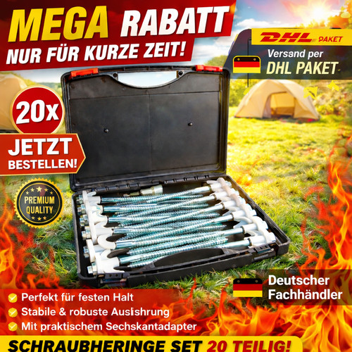 20x schraubheringe set mit - schraubheringe,