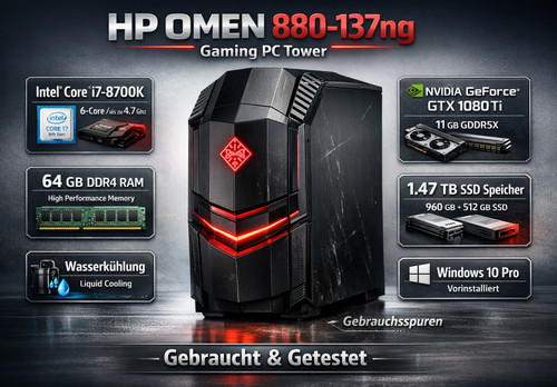Omen 880 137ng i7 8700k - 880-137ng, |