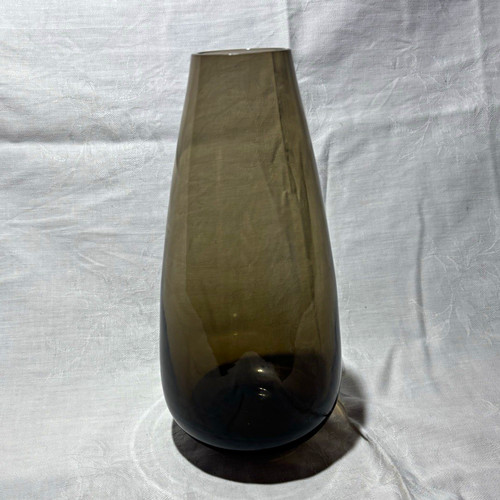 Glasvase grau rauchfarben - glasvase, grau/rauchfarben