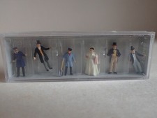 Preiser Lokführer Heizer Reisende Spanisch Brötli Bahn 12046 H0 1:87 OVP 6Fig