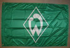 Werder Bremen 100 x 150 cm Neu  Fahne Flagge mit 2 Messingösen - Oben  und Unten