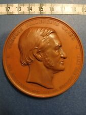 Carl Friedrich Gauss, Medaille von F. Brehmer, 1855. Hannover, Göttingen