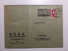 3. REICH BRIEF NSKK N.S.K.K. MOTORSTANDARTE 142 ERFURT - NORDHAUSEN xc15