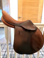 17 Zoll MW Buted 'C' Tiefsitz-Springsattel - braun. Klappengröße: 2