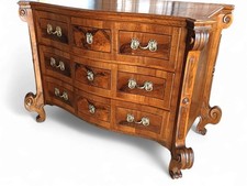 Seltene BAROCK KOMMODE  18.Jhdt, Main-Franken,  Nuss-Wurzelholz 