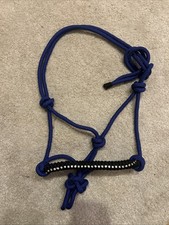 Knotenhalfter WB in Blau