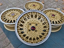 4x OZ MSW Alufelgen 6 x 14 Zoll 4x100 ET43 VW Golf 1, 2, Polo. Audi, BBS