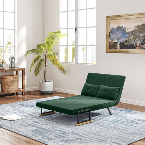 Homcom schlafsofa zweisitzer - schlafsofa,,