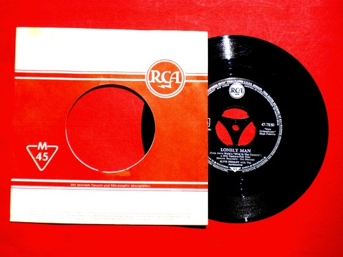 Single schallplatte elvis - -,