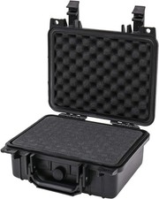 HMF Outdoor-Fotokoffer Waffenkoffer mit Rasterschaumstoff L23cm Aufbewahrungsbox