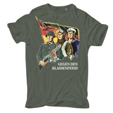 T-Shirt DDR Gegen den Klassenfeind S bis 8XL NVA ostdeutschland Fahne ossis 
