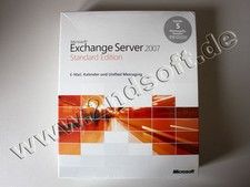 Exchange Server 2007 Standard x64 mit 5 CALs, deutsch - neu, SKU: 312-03611