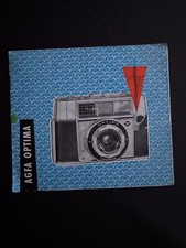 #A0849-Agfa Optima  Anleitung Broschüre, Brochure
