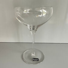 SPIEGELAU Glas FASCINATION klar SEKTSCHALE 16 cm ungenutzt Echtkristall