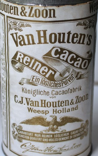 Alt blechdose cacao van - alt,