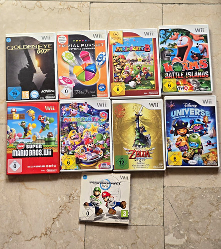 Nintendo wii spiele - nintendo, konvolut